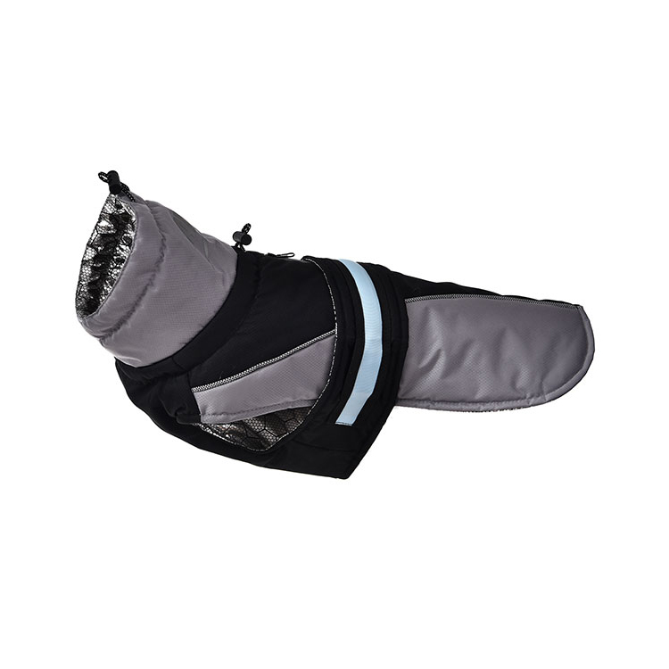 New LED Light Strip Zipper on the Back Dog Jacket, Heatreflecting